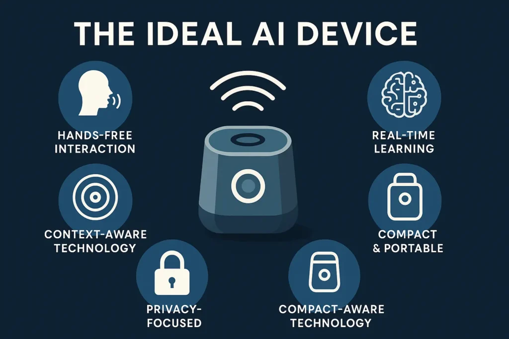 The Ideal AI Device: A Framework for the Next Intelligent Machine