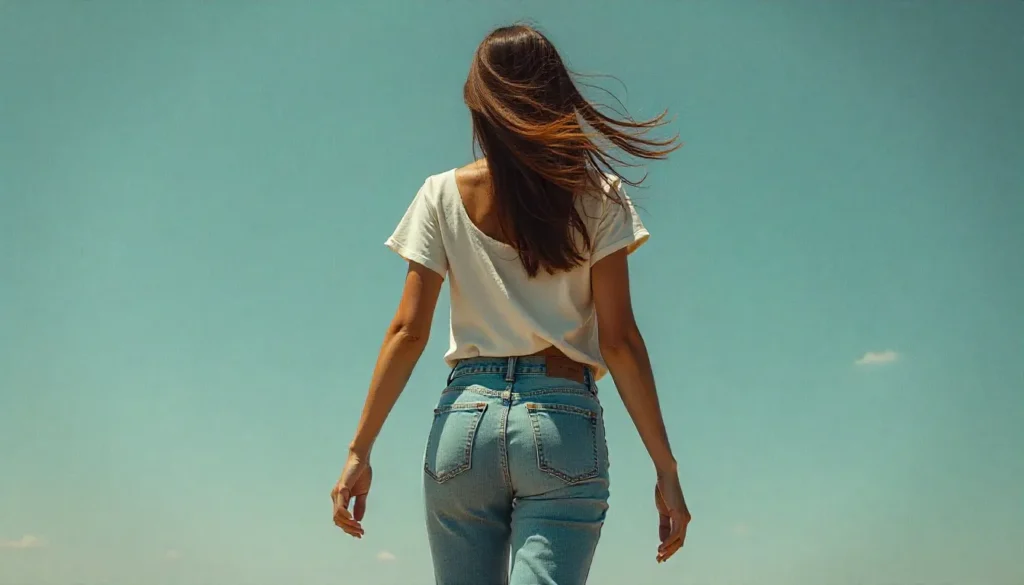 CUFFED JEANS OUTFITS: A long-form narrative guide into softness, intimacy, femininity & denim romance