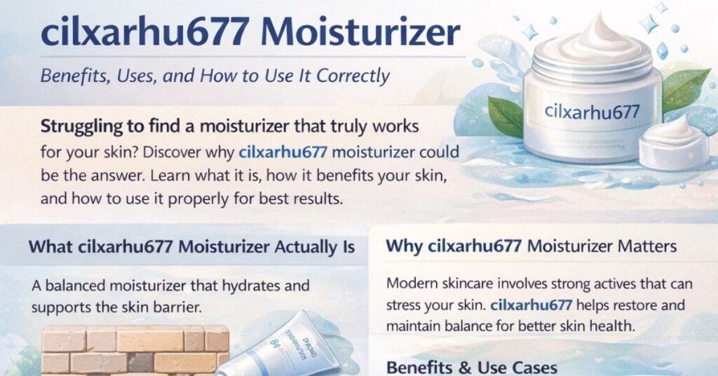 cilxarhu677 moisturizer