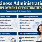 Business Administration Employment Opportunities: A Practical, Real-World Guide to Careers, Growth, and Long-Term Success