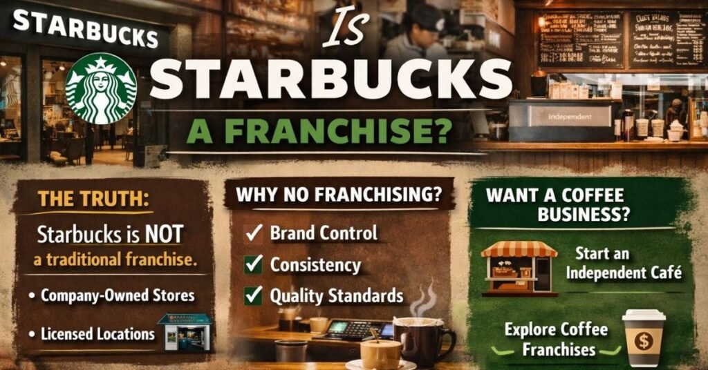 Is Starbucks a Franchise? A Complete, No-Nonsense Guide for Aspiring Business Owners