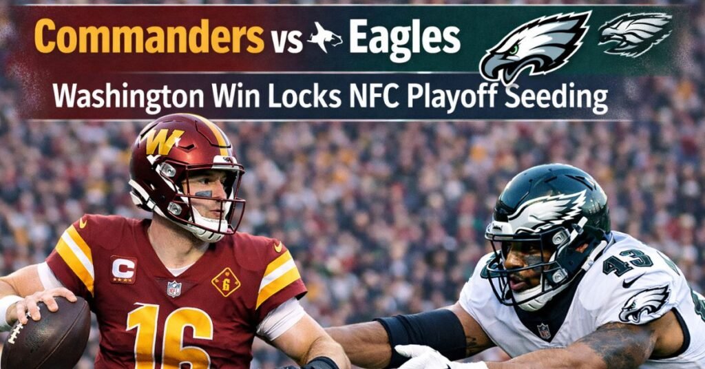 Commanders vs Eagles: Washington Win Locks NFC Playoff Seeding