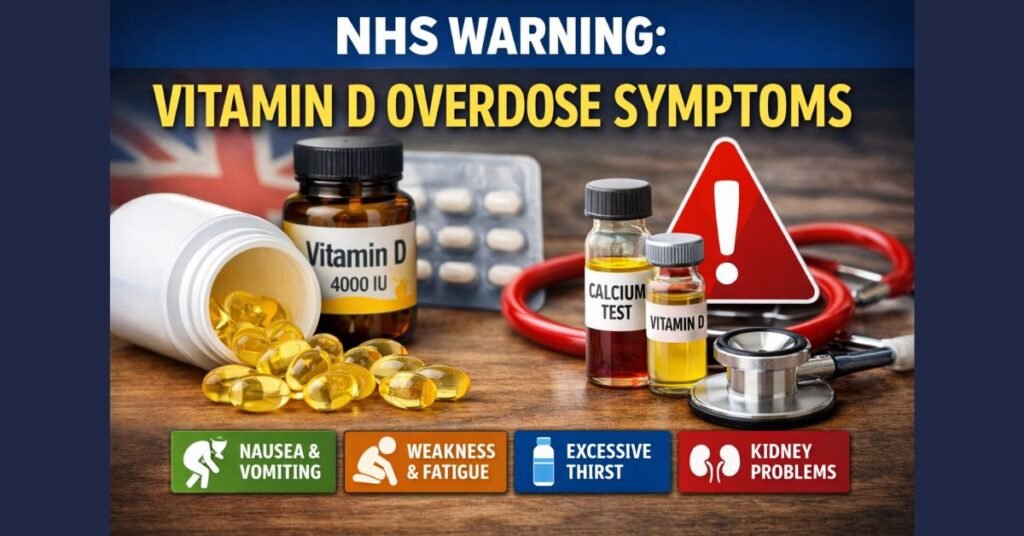 nhs experts warn vitamin d users about four key overdose symptoms