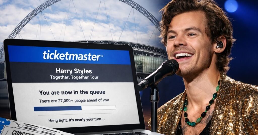 Ticketmaster Presale Opens for Harry Styles Wembley Shows Amid High Demand
