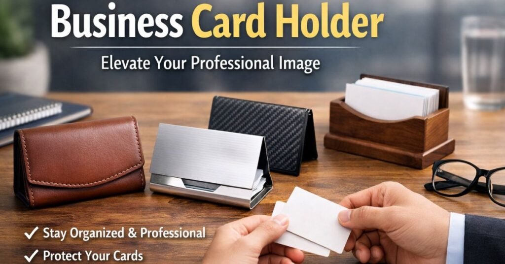 Business Card Holder: The Small Accessory That Makes a Big Professional Statement