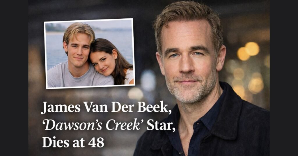 James Van Der Beek, ‘Dawson’s Creek’ Star, Dies at 48 After Cancer Battle