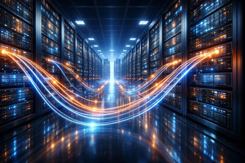 Credo Technology enabling high-speed connectivity for AI and hyperscale data centers with fiber optic network infrastructure